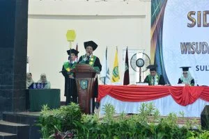 Kata sambutan dari Ketua STAI Sulthan Syarif Hasyim Siak, Dr. Iwan Agus Supriyono, M.Pd,